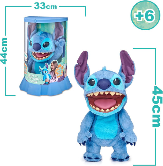 Stitch Puppetronic – Muñeco Interactivo de 45 cm