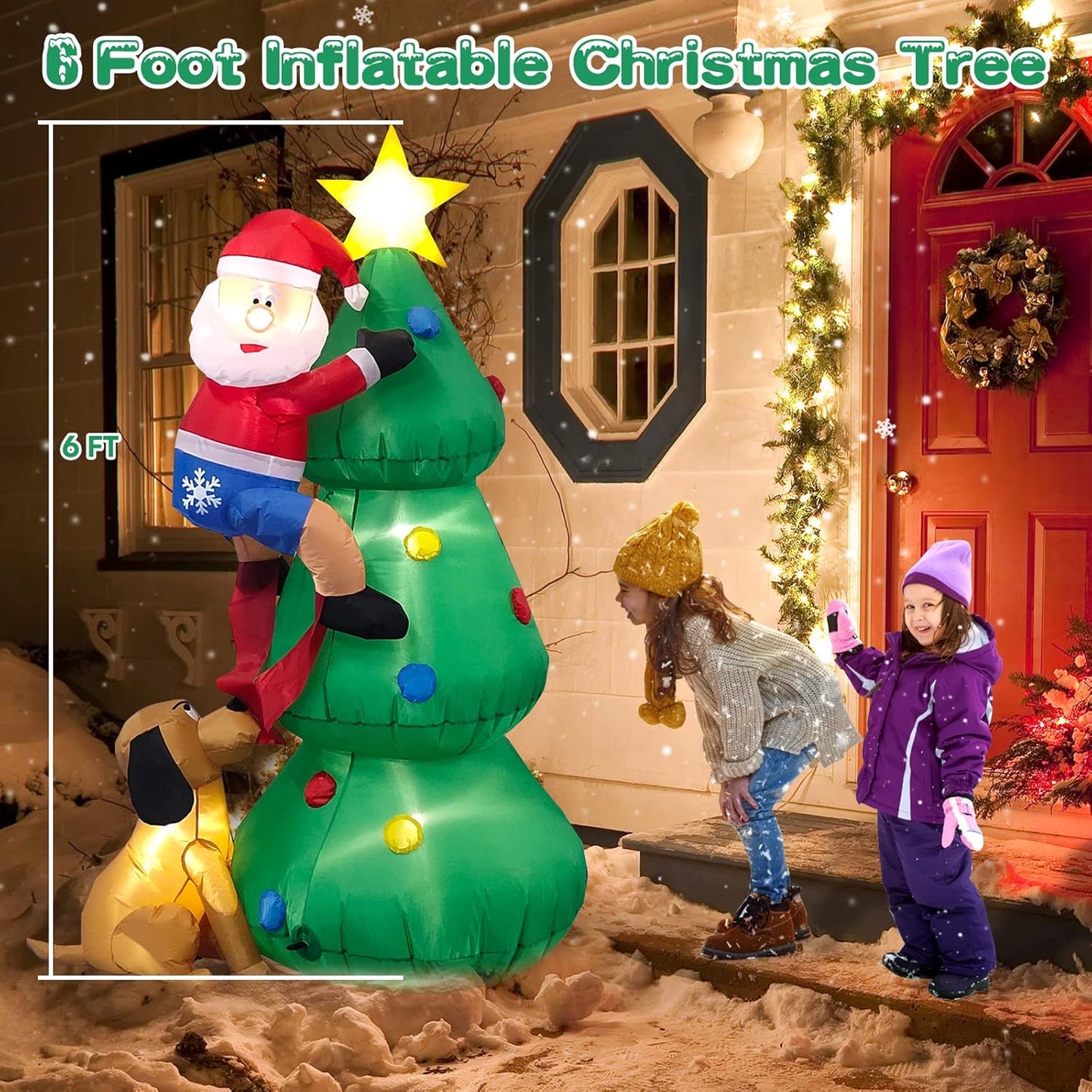 Inflable de Árbol de Navidad
