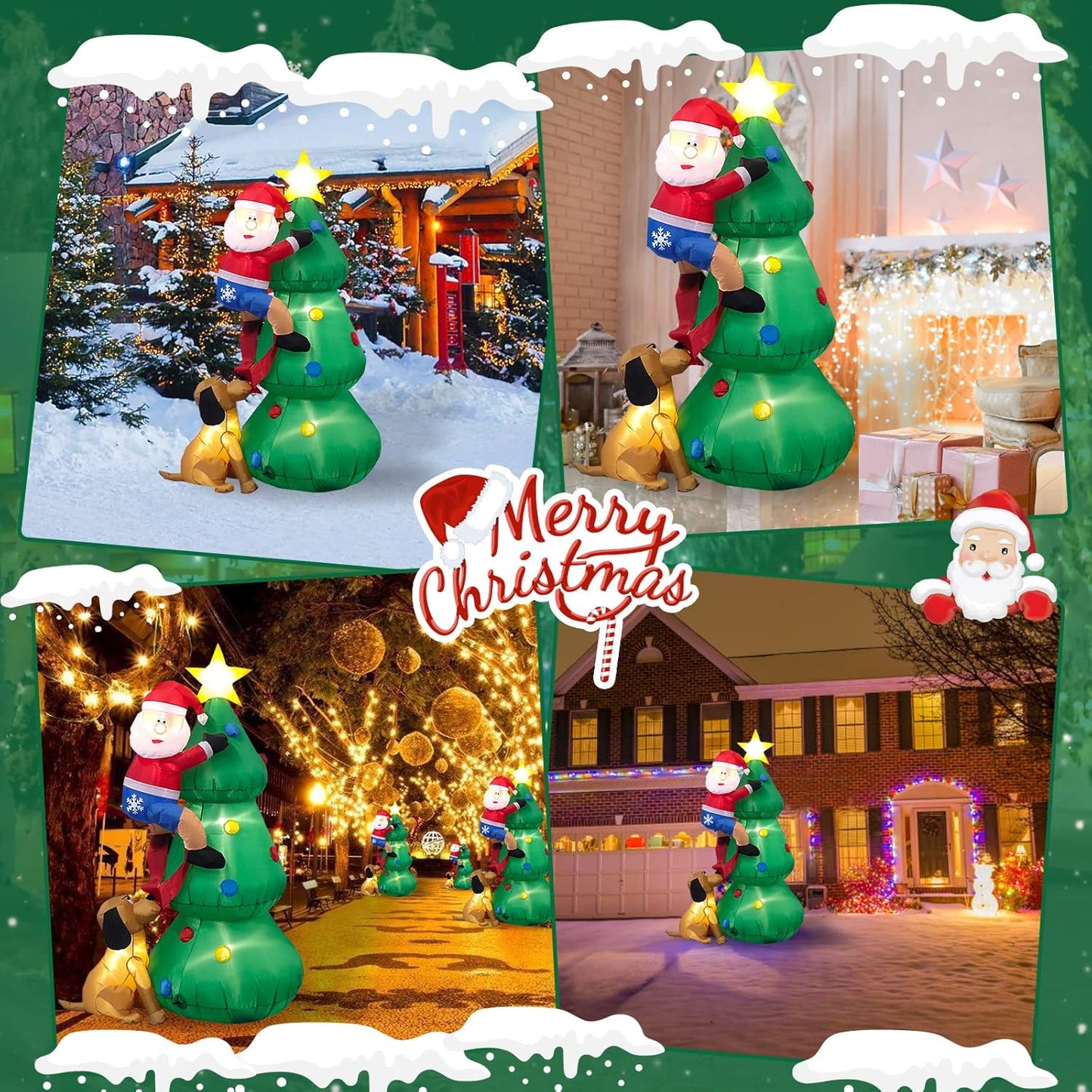 Inflable de Árbol de Navidad